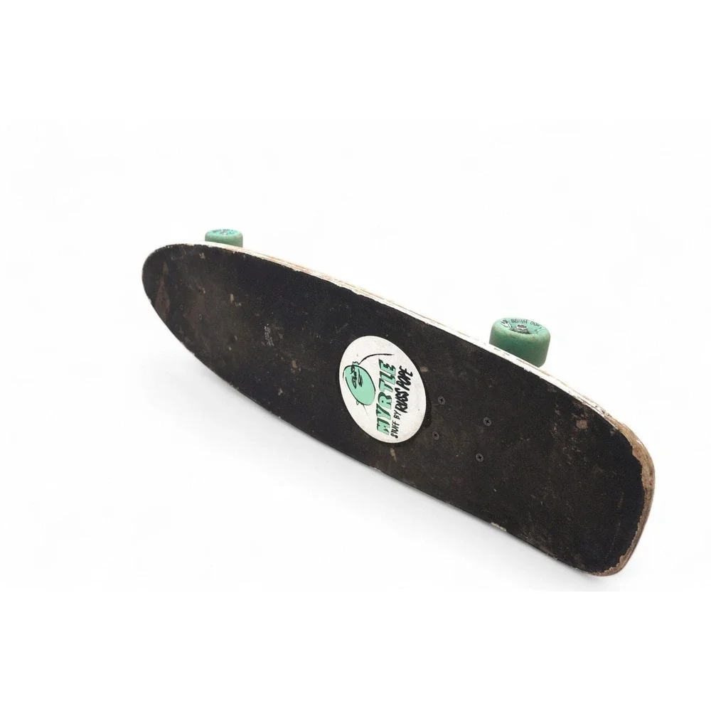 Vtg Myrtle Stuff‎ Russ Pope Skateboard Rare 58mm Complete Rare Longboard Artist